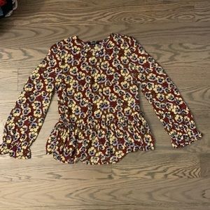 Flower blouse Store: Madewell